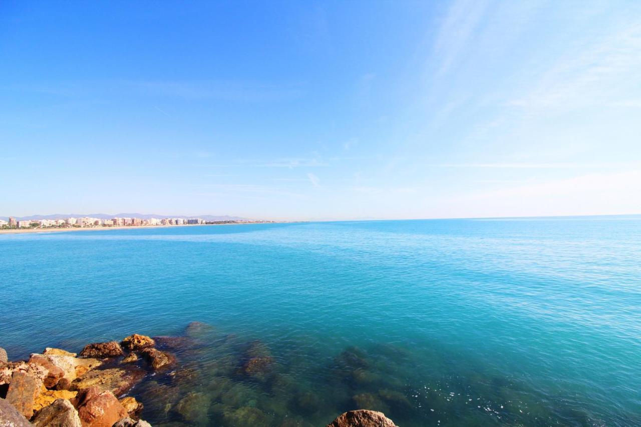 Global Properties, Moderno Apartamento A 3 Minutos De La Playa Sagunto Exterior foto