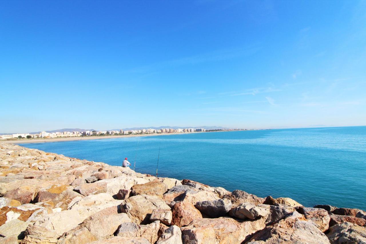 Global Properties, Moderno Apartamento A 3 Minutos De La Playa Sagunto Exterior foto